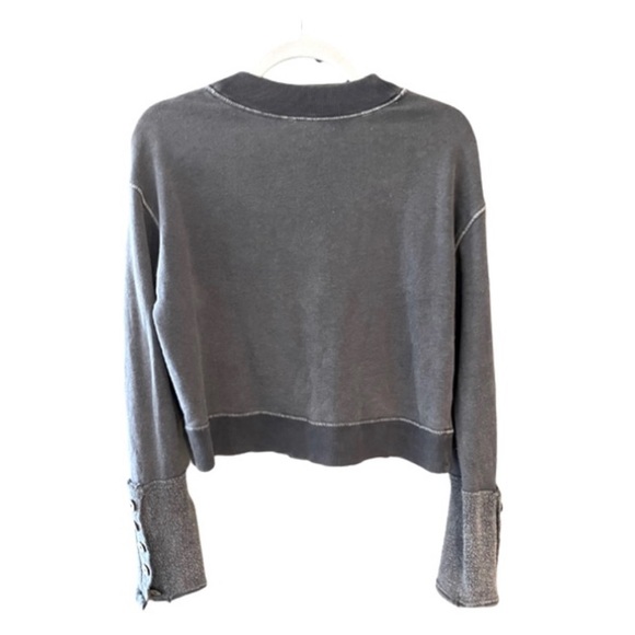 Free People Look Ahead Sweatshirt: Size XS - Picture 3 of 5